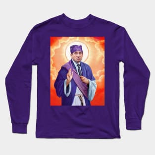 Saint Michael Scott (Prison Mike) Long Sleeve T-Shirt